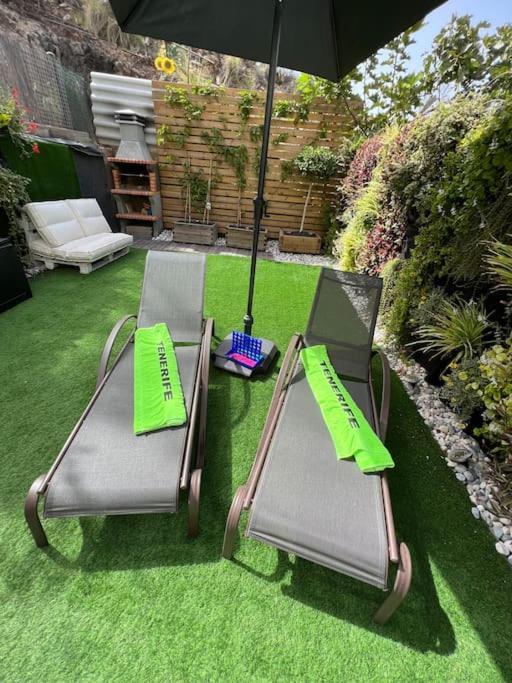 Relaxing Garden Los Cristianos Con Jacuzzi Y Barbacoa Арона Екстериор снимка