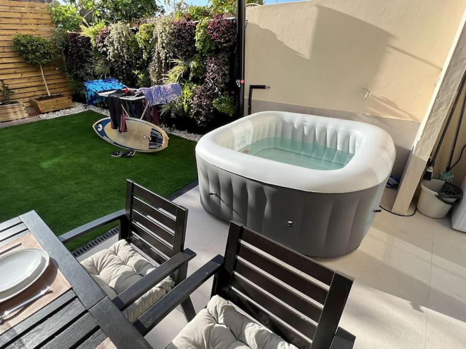 Relaxing Garden Los Cristianos Con Jacuzzi Y Barbacoa Арона Екстериор снимка